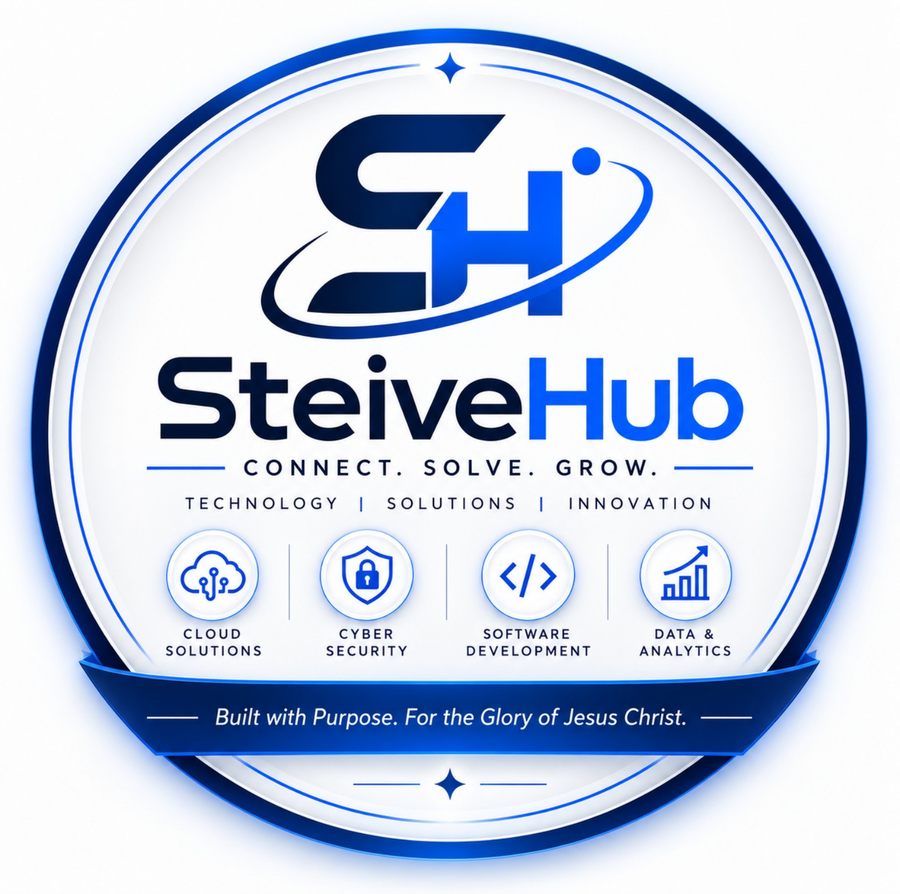 SteiveHub — Built with Purpose. For the Glory of Jesus Christ.